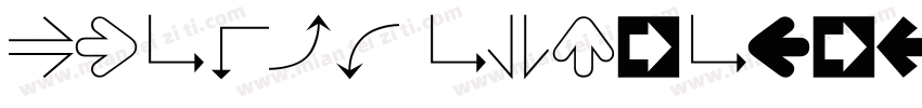 IRHGCZ HYQiHei-HZW字体转换